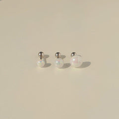 半球オーロラ真珠ピアッシング Piercing SET ME UP♡