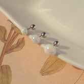 半球オーロラ真珠ピアッシング Piercing SET ME UP♡