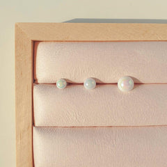 半球オーロラ真珠ピアッシング Piercing SET ME UP♡