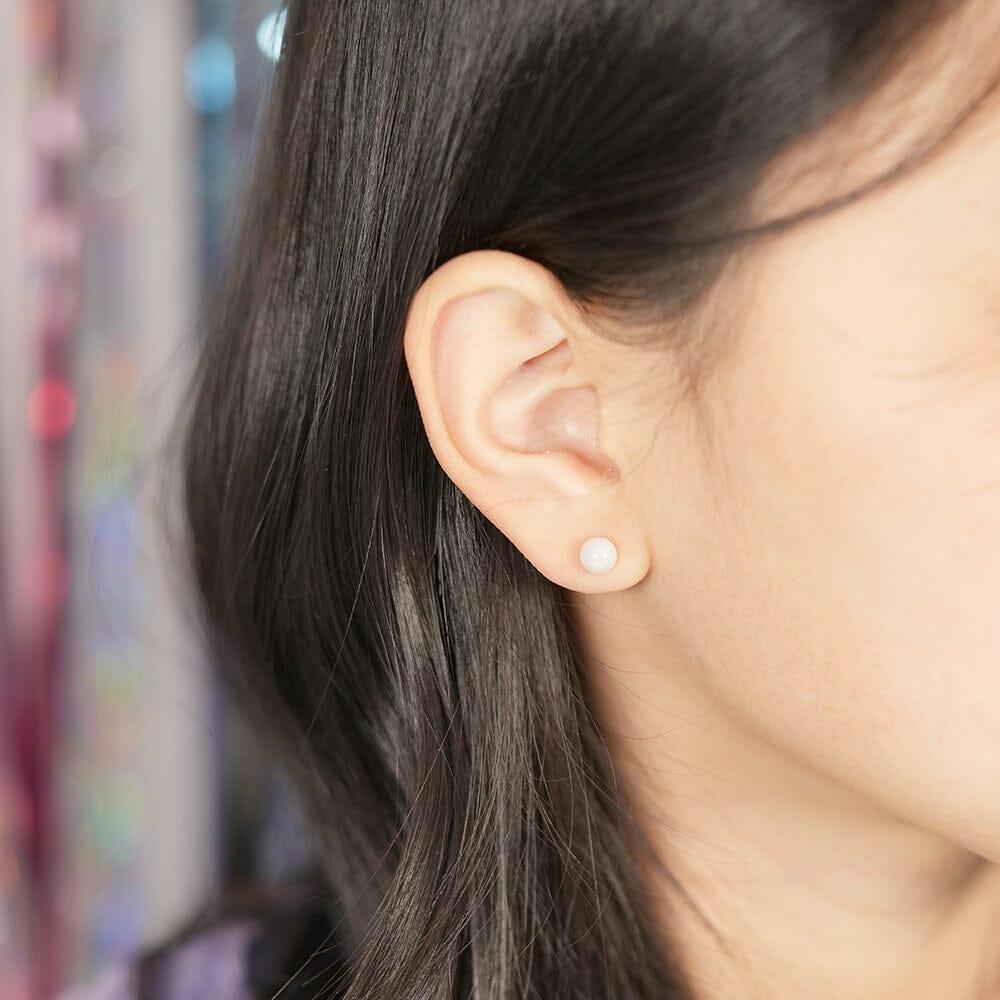 半球オーロラ真珠ピアッシング Piercing SET ME UP♡