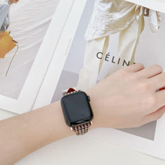 【バンド単品- 3色】ベーシック 千鳥格子柄 本革 アップルウォッチバンド apple watch バンド givgiv