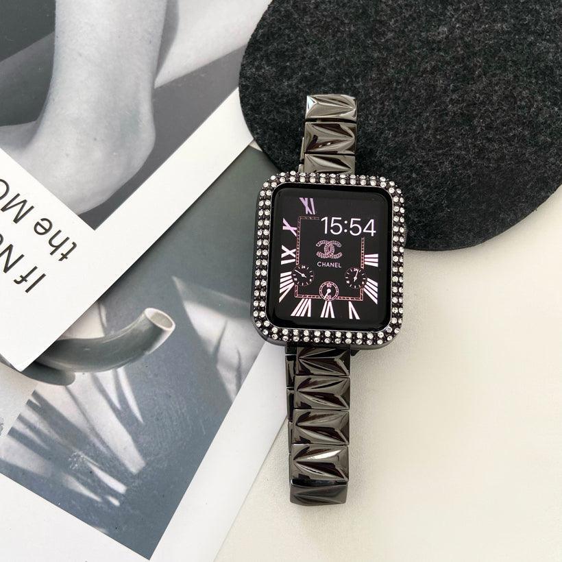 【バンド単品_4色】スリム 三角パターン applewatchバンド # apple watch バンド givgiv