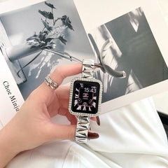 【バンド単品_4色】スリム 三角パターン applewatchバンド # apple watch バンド givgiv