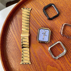 【バンド単品-6色】メタル ギザギザ チェーンバンド# apple watch バンド givgiv