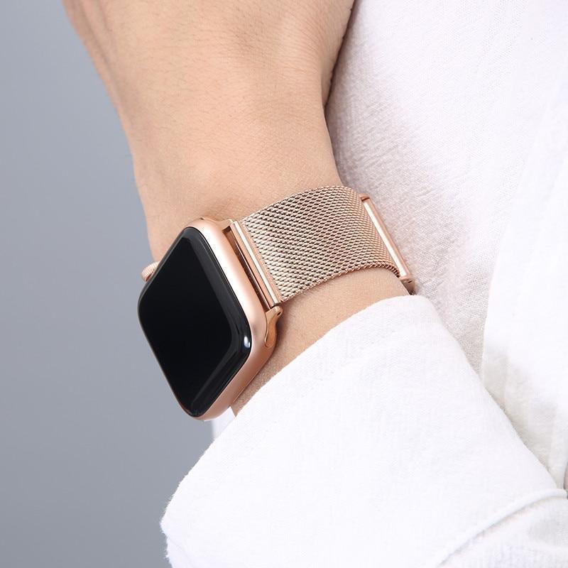 バンド単品】ベーシック ミラネーゼ ループバンド apple watch / basic