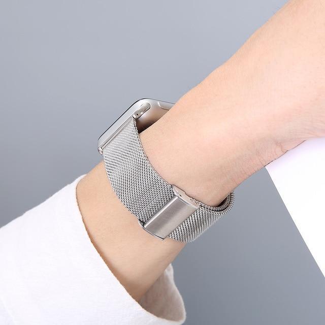 【バンド単品】ベーシック ミラネーゼ ループバンド apple watch / basic milanese loop band apple watch バンド givgiv