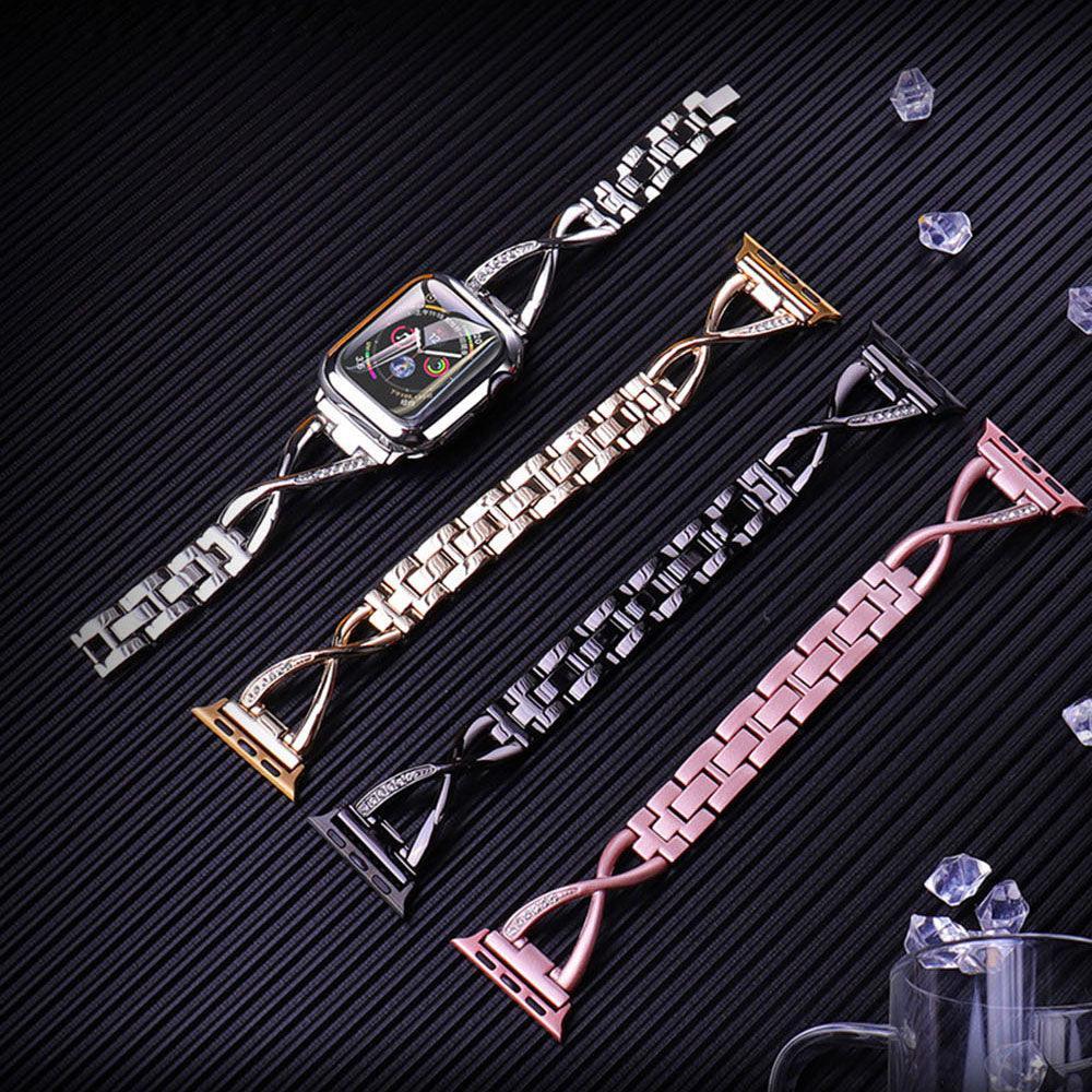 【バンド単品】キュービック スリム チェーン バンド / Cubic Slim Steel band Apple Watch apple watch バンド givgiv