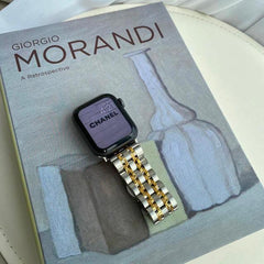 【バンド単品】メタル セブンビーズ チェーンバンド# apple watch バンド givgiv 38mm/40mm/41mm用 シルバー& ゴールド