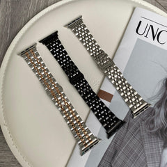 【バンド単品】メタル セブンビーズ チェーンバンド# apple watch バンド givgiv