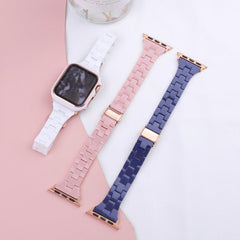【バンド単品】スリム 光沢樹脂 チェーン バンド Apple Watch# apple watch バンド givgiv