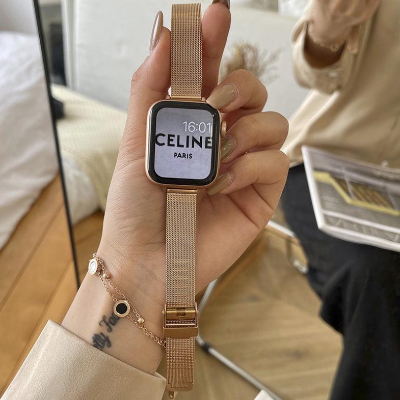 【バンド単品】スリム ミラネーゼ ループバンド apple watch apple watch バンド givgiv