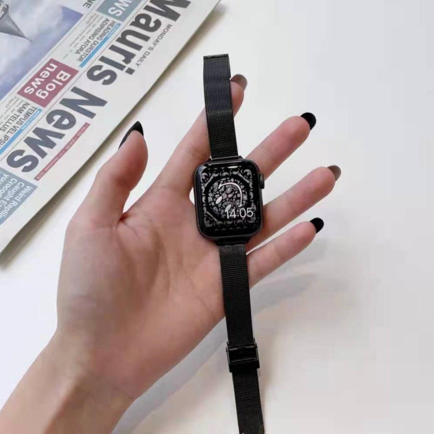 【バンド単品】スリム ミラネーゼ ループバンド apple watch apple watch バンド givgiv