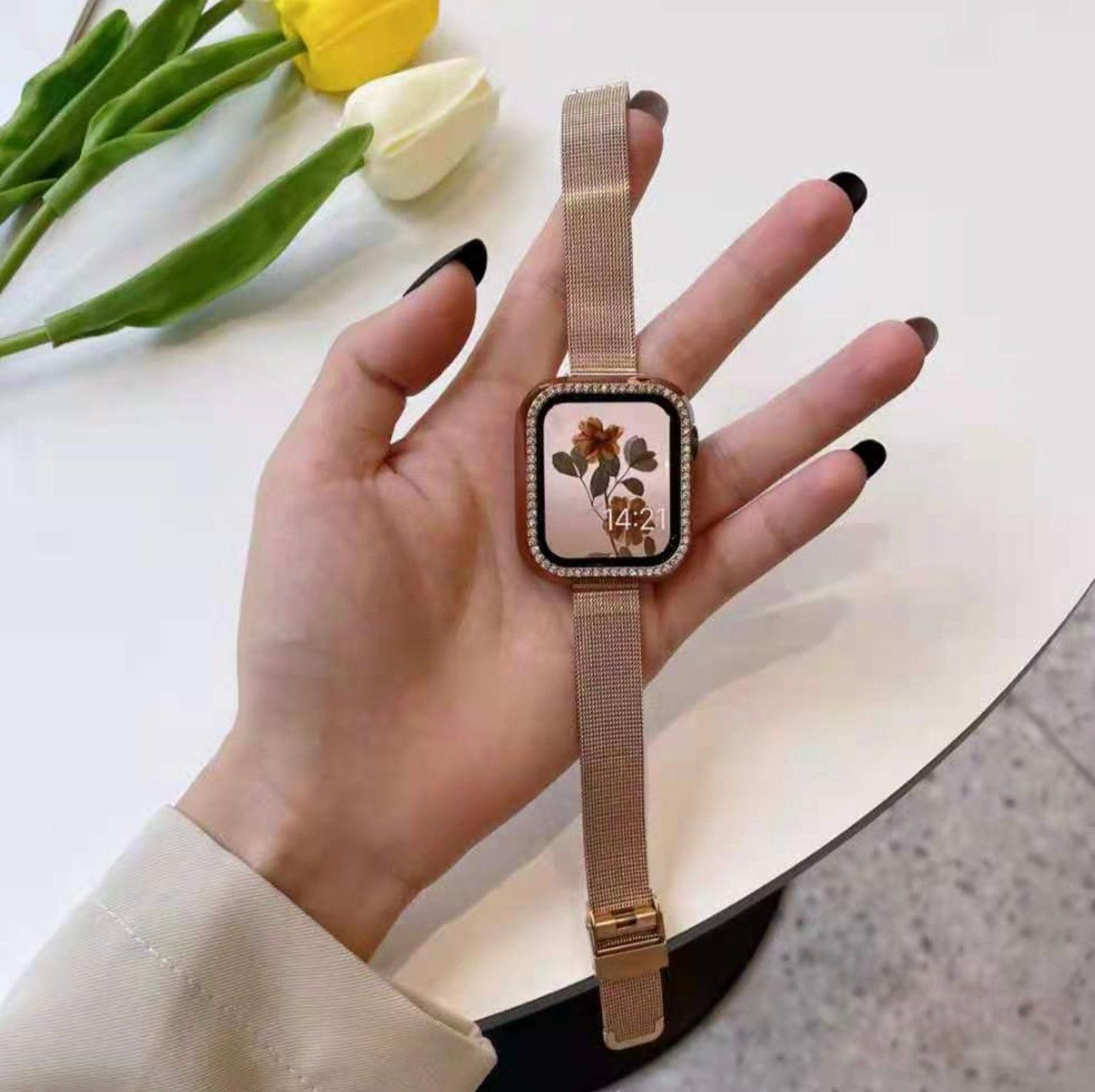 【バンド単品】スリム ミラネーゼ ループバンド apple watch apple watch バンド givgiv
