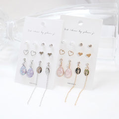 Basic Point ピアス SET Earrings bling moon