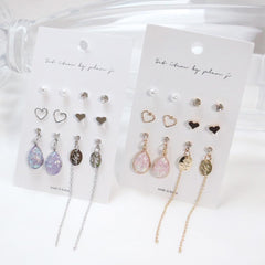 Basic Point ピアス SET Earrings bling moon