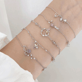 バタフライブレスレット(5タイプ) Bracelet bling moon