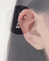 Bell Drop Cuff (ピアス/ピアッシング) Piercing bling moon