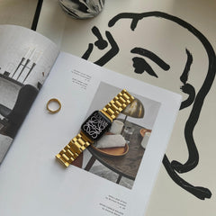 ベーシックメタルチェーンバンド# apple watch バンド givgiv