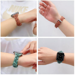 編み込み PUレザー アップルウォッチ バンド apple watch バンド givgiv