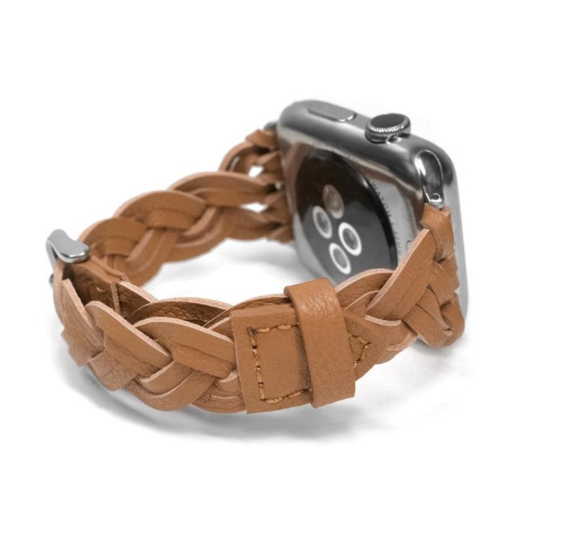 編み込み PUレザー アップルウォッチ バンド apple watch バンド givgiv