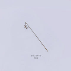 ビア十字架ドロップバーピアッシング Piercing from lizzy