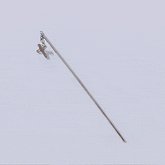 ビア十字架ドロップバーピアッシング Piercing from lizzy