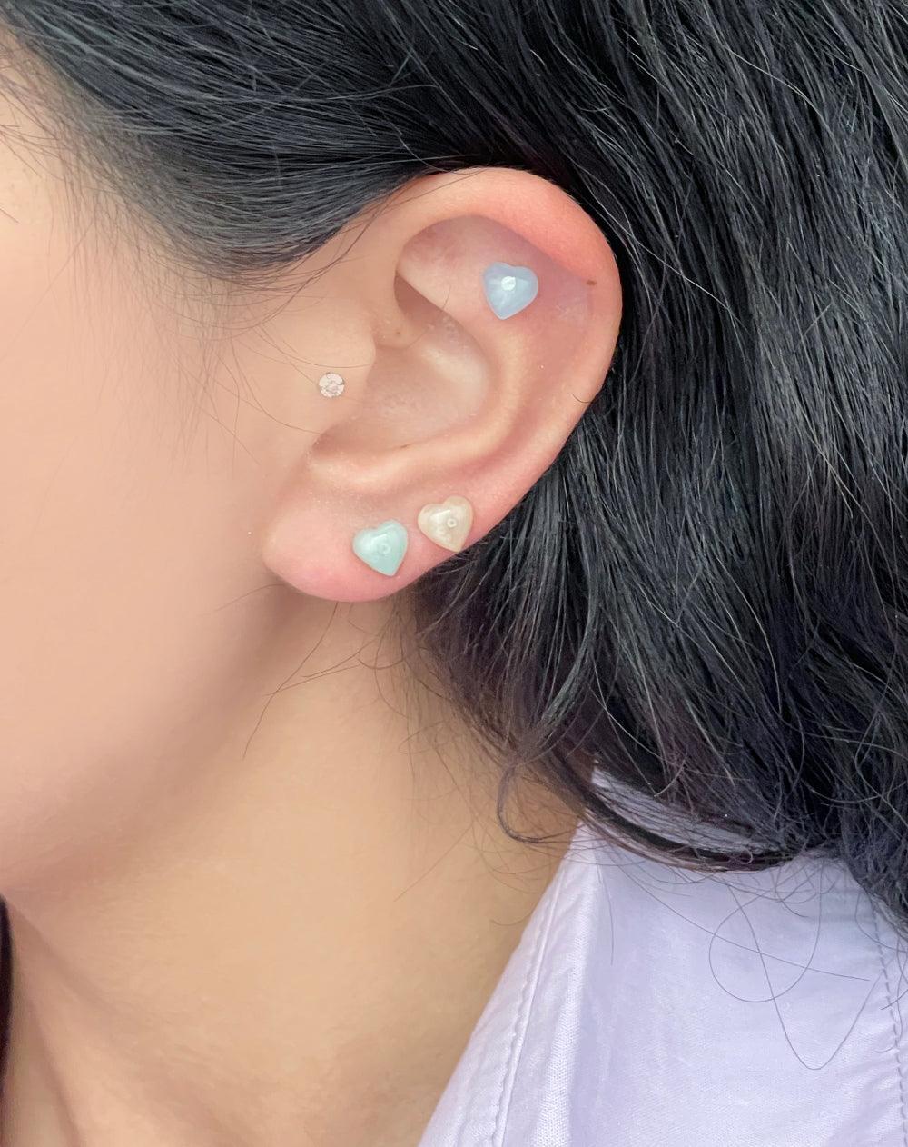 ビビッドハートピアッシング Piercing bling moon
