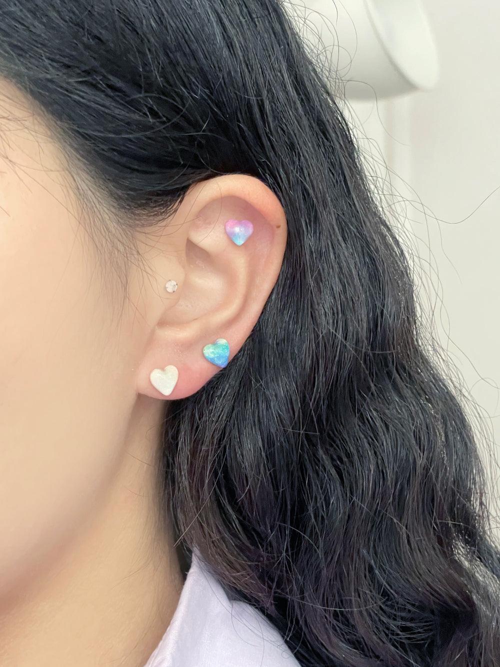 ビビッドハートピアッシング Piercing bling moon