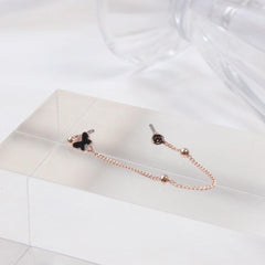 Black Flying Two-Pin(ピアス/ピアッシング) Piercing bling moon