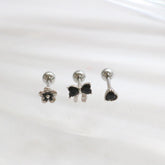 Blanc Black White ピアッシング Piercing bling moon