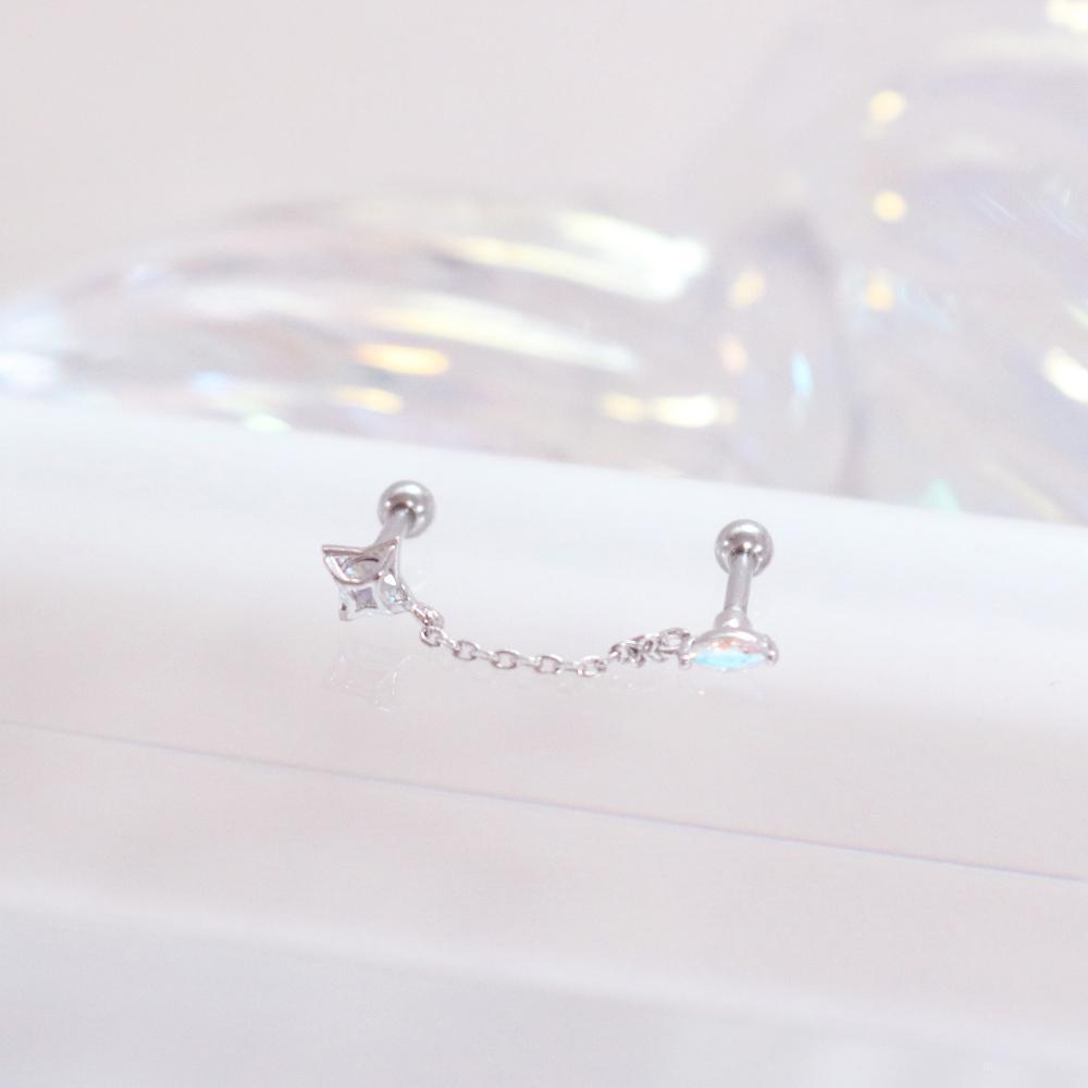 Blurian ピアッシング Piercing bling moon