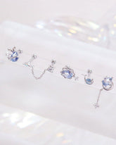 Blurian ピアッシング Piercing bling moon