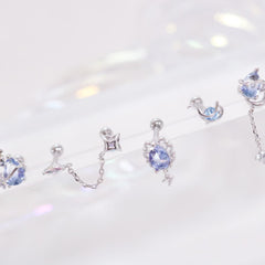 Blurian ピアッシング Piercing bling moon