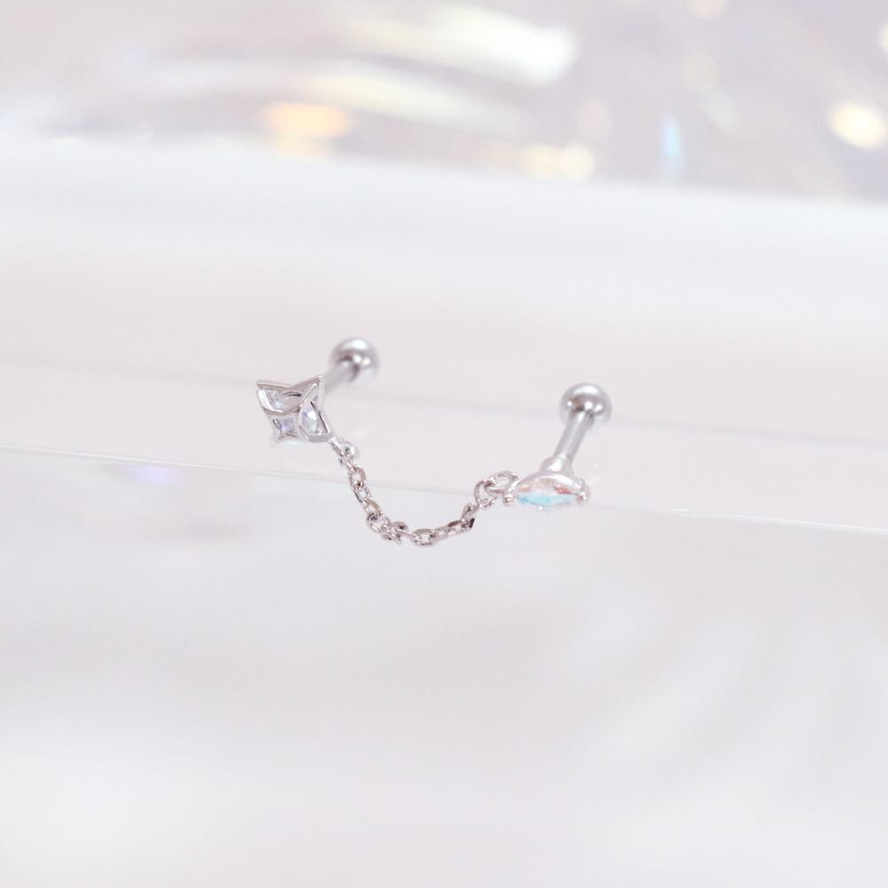 Blurian ピアッシング Piercing bling moon