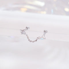 Blurian ピアッシング Piercing bling moon