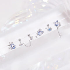 Blurian ピアッシング Piercing bling moon