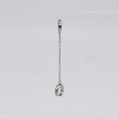 ボリュームチェーン連結リングピアス Piercing 10000won