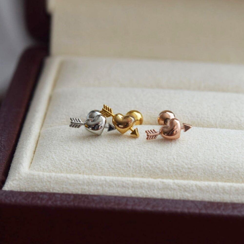 ボリュームハート キューピット ピアッシング Piercing 10000won