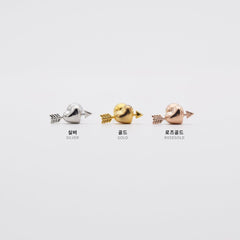 ボリュームハート キューピット ピアッシング Piercing 10000won