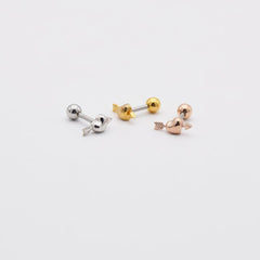 ボリュームハート キューピット ピアッシング Piercing 10000won