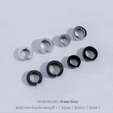 ボールドワンタッチイヤーカフ Earcuffs from lizzy