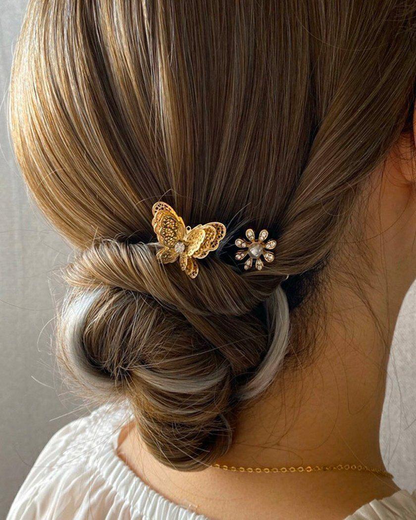 Butterfly 3 U ヘアかんざし Hair soo&soo