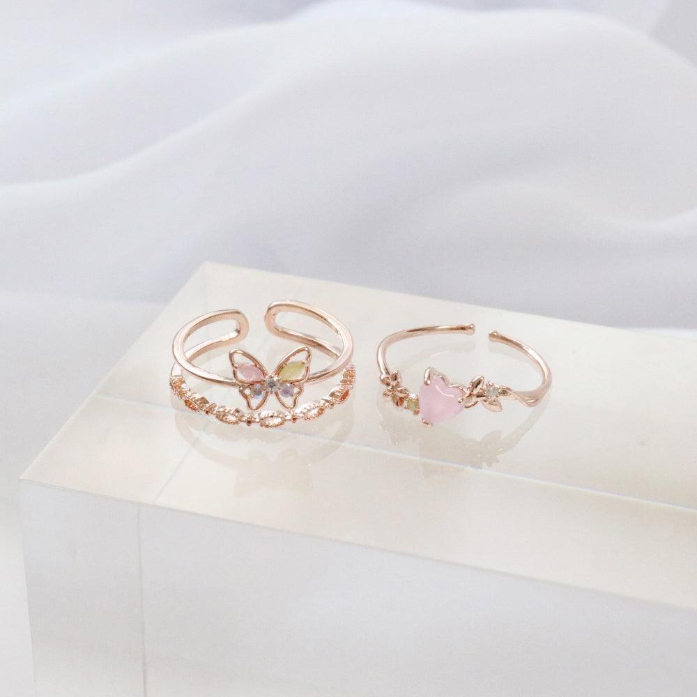 Candy Butterfly リング ring bling moon