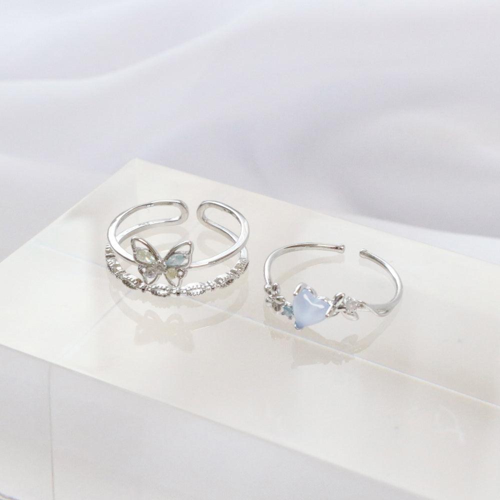 Candy Butterfly リング ring bling moon