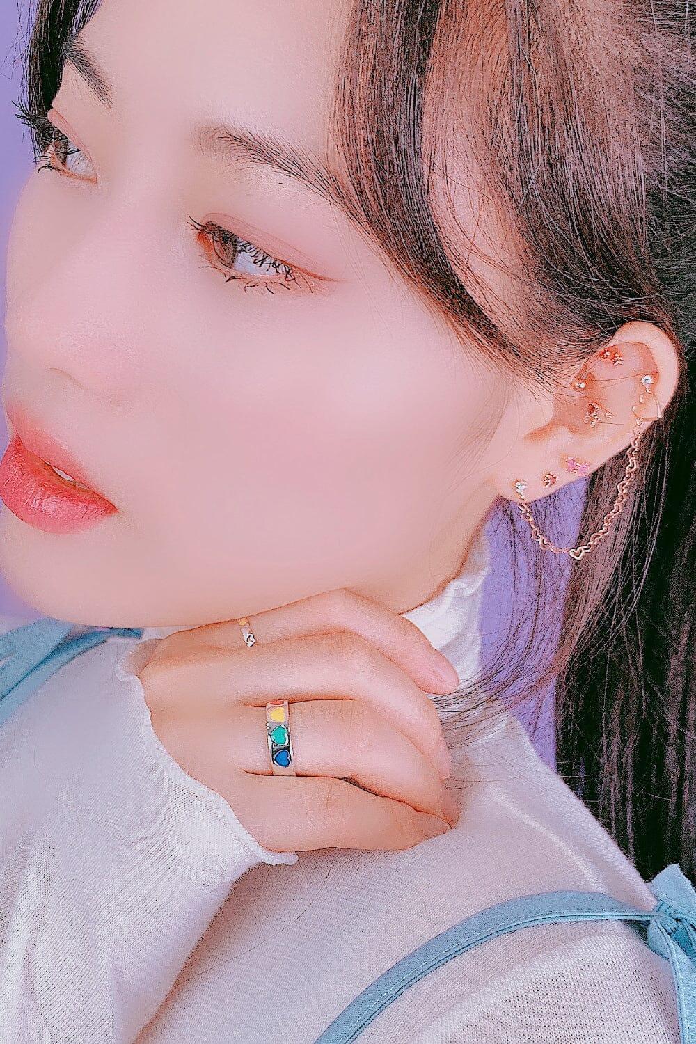 Celeb two pin ピアッシング Piercing anything else