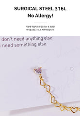 Celeb two pin ピアッシング Piercing anything else