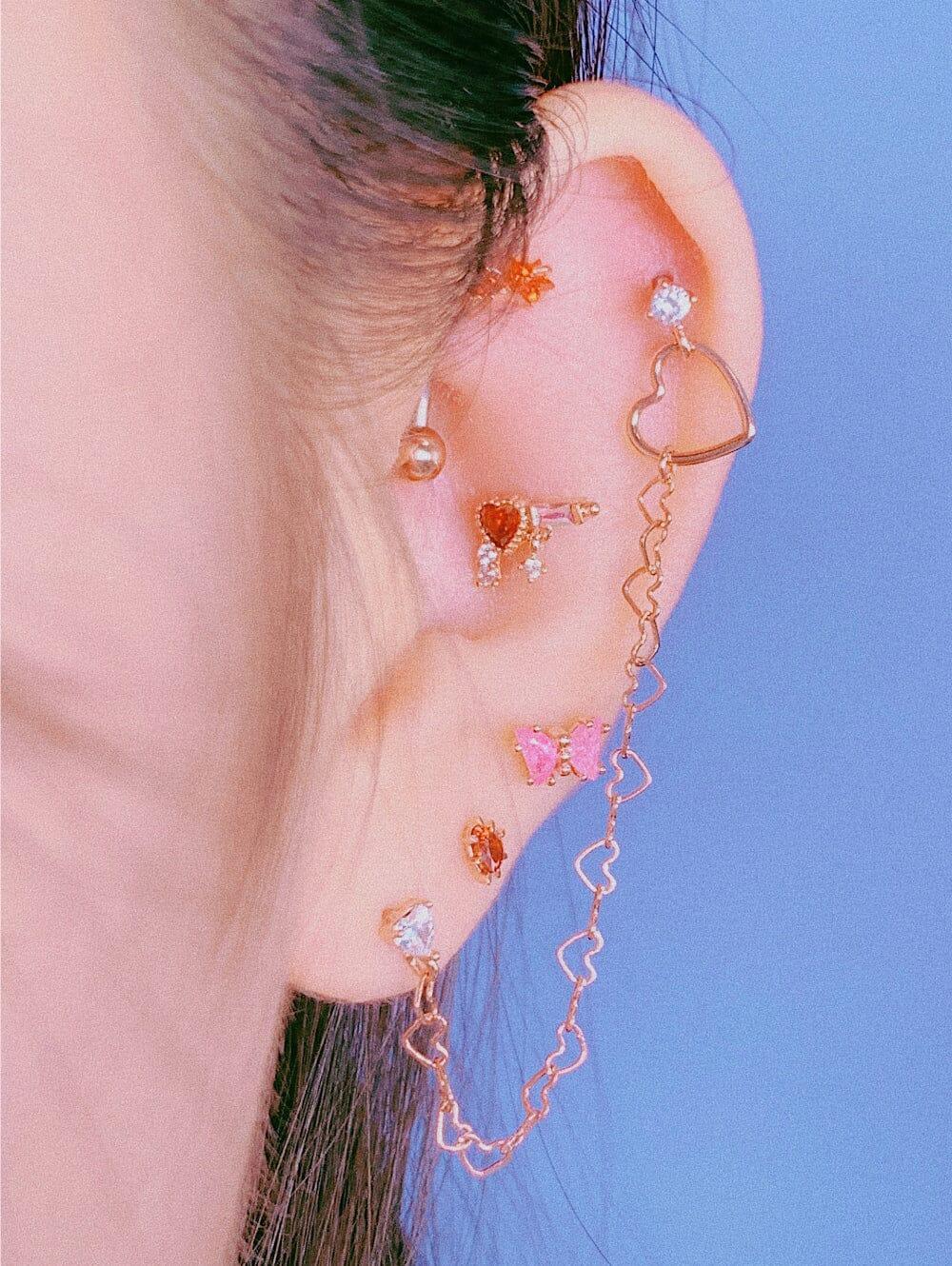 Celeb two pin ピアッシング Piercing anything else