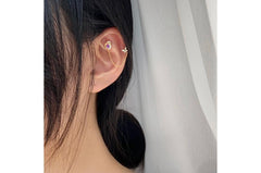 Crown Heart Two Ring ピアッシング Piercing bling moon