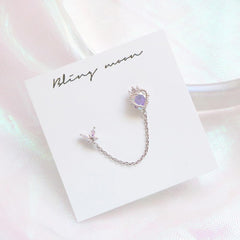 Crown Heart Two Ring ピアッシング Piercing bling moon