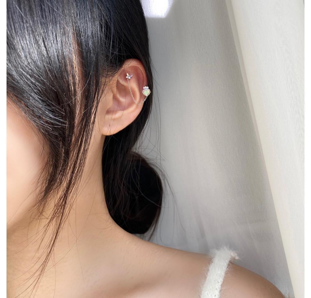 Crown Heart Two Ring ピアッシング Piercing bling moon